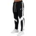 PIDOGYM Men's Track Pants,Slim Fit Athletic Sweatpants Joggers with Zipper Pockets Black Large