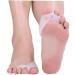 Gel Toe Separator for Overlapping Toes - Hallux Valgus Corrector, Hammer Toe Relief - 2 Pairs Foot Care Straighteners - Buy Online on GoSupps.com