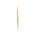 LALAFINA 1pcs Eyeliner Straight Bent Angled Brush Bamboo Brush Tool Double Head