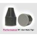 Thomas Fetterman Performance Crutch & Cane Rain Tip 2-3/8 Inch Base Diameter Black with Gray Tread Pair - Fits Crutches 7/8 to 1 Inch Crutch Shafts - Buy Online on GoSupps.com
