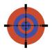 Urinal Fly Toilet Stickers 12 Pack - Red/Blue Targets - 80% Cleaner Bathrooms! - Buy Online on GoSupps.com
