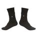 Hanz Waterproof Crew Socks Outdoor, Breathable All Weather Performance for Hiking, Running, Sports, Outdoors Small