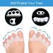 Toe Separator & Hallux Valgus Spreader - Super Soft 4 Pairs for Pain Relief & Pressure Relief - Buy Online on GoSupps.com