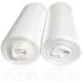 AuPHX 3 Gallon Small Trash Bags Wastebasket Trash Bags for Office Home Waste Bin Trash Can Liners Pet Waste Bags Disposal Bags(Clear 100 Counts/ 2 Rolls)