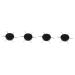 minkissy 4pcs Nail Art Drill Pen Crystal Nail Art Pen Dotting Pen Tool Gemstone Nail Art Tool Mandala Rock Painting Tools Nail Tool Dotting Tools for Nails Acrylic Describe Multifunction 6.9x6.9cmx4pcs Blackx4pcs
