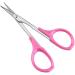 Buy Craft Scissors - Sharp Tip Eyebrow Scissors | Stainless Steel Makeup & Manicure Trimming Scissors with Cover | International Shipping - Buy Online on GoSupps.com