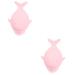 FOMIYES 2pcs Silicone Brush Silicone Scalp Massager Baby Bath Items Toddler Tools Newborn Hair Brush Silcone Body Scrubbers Silicone Body Cleaning Brush Silicone Hair Brushes Bath Brush
