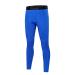 Runhit Boys Compression Leggings,Athletic Tights Basketball Compression Pants,Youth Boys Base Layer Pants Sports Legging Blue Large