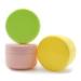 Gemini Mall Plastic Jars for Cosmetics on the Go - Pack of 5 | Versatile Containers for Skincare & Travel - Buy Online on GoSupps.com