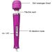 Gajoin Powerful Vibrating Massager for Women - Handheld Electric Back Massager for Sport Recovery and Pain Relief - Purple - Buy Online on GoSupps.com