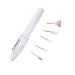Electric Nail Drill Set 5-in-1 Electric Manicure Set Grinder Grooming Kit with Callus Remover Nail Buffer Polisher for DIY Home and Salon Use