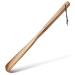 TungSam 15 inches Wooden Shoe Horn. Long Handle Shoehorn. Easy to Use and Carry. (Wooden)