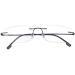 Rongchy Super Light Titanium Nearsighted Glasses - Fashionable Myopia Glasses for Men & Women (-0.50 to -6.00) - Black - Buy Online on GoSupps.com