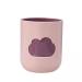 Magideal 5x toothbrush cup bathroom tumbler cloud pattern Rinse cup simple robust toothbrushes storage box toothpaste make -up brush cup tumbl