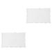 NUOBESTY 2pcs Tray Silicone Mold Resin Tray Dessert Tray Plate Casting Molds Serving Tray Mold Dish Shape Toy As Shownx2pcs 30x19cmx2pcs