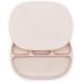 Baby Weaning Set with Silicone and Wood | Toddler Feeding Kit | Plate, Cup, Bowl, Fork, Spoon, Snack Cup Lid | Light Pink - Buy Online on GoSupps.com