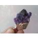 Uruguay Natural Amethyst Flower Quartz Crystal GEODE Cluster Pendant 34g Crystal Cluster - Buy Online on GoSupps.com