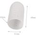 6 Pairs Silicone Gel High Heel Protectors & Toe Tubes - White - BESPORTBLE - Buy Online on GoSupps.com