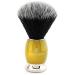 Jag shaves handmade black badger shaving brush with silvertip bristles mustache and beard cleaning brush for men