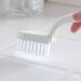 Grout Brush Cleaning Brush Scrubber with Short Handle V-Shaped Brush for Joints and Tiles in Bathroom Kitchen Toilet Short handle floor brush