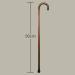 Wooden Walking Stick Solid Cane Wooden Walking Cane Crook Style & Walking Aid Traditional Style Walking Stick for Men and Women 36 Inch Height Durable (Color : C) - Buy Online on GoSupps.com