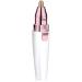 Nose and Ear Hair Trimmer Facial Hair Removal for Women 2 in 1 Portable Trimmer-Safe & Cordless - USB Rechargeable (Pink)