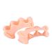 Toe Separators to Correct Your Toes Toe Straighteners Corrector Hammer Toe Gel Toe Straighteners in Shoe Toe Spacers Toe Hammer Toe Smoother Spacers for Pain Relief Hallux Valgus Crooked Toes Skin color 2 Pairs