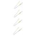 Alipis 4pcs Accessory Portable Supply Cooking Grill Clip Paw Multi-Function Barbecue Tong Cat Outdoor 18X3X6CMx4pcs Whitex4pcs