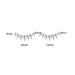 Buy Natural Look Fake Eyelashes - 5 Pairs Daily Strip Cross Lashes for Wedding & Everyday Makeup | Invisible Thin Band (6-12mm - Buy Online on GoSupps.com