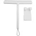 PAMENET Mirror Screen Wiper Multi Cleaner Wiper with Hook & Lanyard for Bathroom Door Car and Furniture