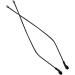 Replacement temple arm frame eyeglass end caps eyeglass arm arm leg eyeglass replacement accessories 1 pair metal eyeglass temples temple arm replacement
