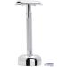 Mercury Razor Set 2381 with Stand | Premium Three-Part Wet Shaving Razor | Gloss Chrome Finish | Made in Germany - Buy Online on GoSupps.com