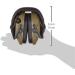 Walkers Razor Slim Ultra Low Profile Electronic Earmuffs - Olive Drab Green, Adjustable Range Shooting & Hunting Hearing Protection - Patriot Series - Buy Online on GoSupps.com