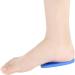 Shop Large Transparent Silicone Heel Inserts | Shock Absorption Foot Orthotics for Men | Pain Relief for Heel Spurs - Buy Online on GoSupps.com