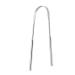 Tongue Cleaner Stainless Steel U"-Shaped Tongue Scraper Tongue Cleaners Safe and Comfortable Promote Oral Hygiene