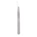 Dajidafu Tweezers Antistatic Angle Head Wear-Resistant Ceramics Interchangeable Tools Anti Slip Handle Lightweight Balance Forceps Small Bend End White White Small Bend End
