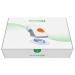 Dexcom G6 sensor and applicator (3 pieces) for continuous glucose measurement without pricking white orange 10