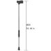 Walking Cane for Man/Woman Stainless Steel 8-Speed Adjustable Crutches Portable Retractable Crutches for The Elderly Mobility & Daily Living Aids Decorate Lucky Star - Buy Online on GoSupps.com