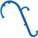 MP005 Back Massager Handheld Tool | Back and Neck Massager | Trigger Point Therapy Self Massage Tool | Fibromyalgia Pain Relief (1 Pack Blue)