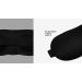 3D Contoured Sleep Mask | 100% Blackout Eye Mask for Sleeping | Adjustable Strap | Comfortable & Soft | Eye Shades for Men & Women | Travel/Naps (Black) - Buy Online on GoSupps.com
