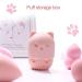 Makeup Sponge 1Pc Cute Sponge Puff Drying Cleaner Travel Stand Soft Silicone Foundation Makeup Brush Sponge Cleaning Tool Cosmetic Puff Holder Makeup Sponge Holder(3) - Buy Online on GoSupps.com