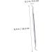 SOESFOUFU 1 Set Manicure tools cuticle shaper cuticle spoon reverse tweezers for craft cuticle remover cuticle stick cuticle trimmer pusher manicure precision pedicure nail Stainless steel - Buy Online on GoSupps.com