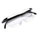Screen Magnifier HD Portable Headset Magnifier Glasses Type Magnifier 1.8 Times Magnifier with LED Light