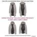 Zip Us In Maternity Jacket Extender Panel - One Size Coat Expander for Pregnancy & Babywearing - 80cm Zip Length - Buy Online on GoSupps.com