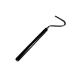 Black Premium Extra Long Collapsible Stainless Steel Snake Hook Extends to 39 inches Catch and Handle Corn Snakes King Snakes Rosy Boas Ball Pythons and Other Small Snakes Up to 2 Pounds