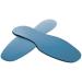 Poron Full Length Insoles | 100% Shock Absorbing | Blue (Medical Grade) Grey pink - Buy Online on GoSupps.com