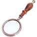 Magnifiers Wooden Handle Magnifying Glass Retro Magnifying Glass Small Font High Magnification Magnifying Glass Handheld Magnifying Glass Lofty Ambition - Buy Online on GoSupps.com