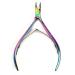 PSGS Stainless Steel Nail Cuticle Pusher Tweezer Nail Scissor Cutter Nipper Clipper Dead Skin Remover Pedicure Manicure Nail Art Tool (Color : Style 8)
