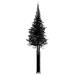 SanerLian Black Tree Tattoo Sticker Set of 12 (SF136) - Temporary Fake Tatoo for Men and Women - Ideal for Arm, Hand, Shoulder, Back - 10.5X6cm - Buy Online on GoSupps.com