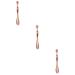 Healeved 3pi ces De Massage Pour Yeux De Zinc Barre De Contour Yeux Portable Et Pratique Fournitures De Rose